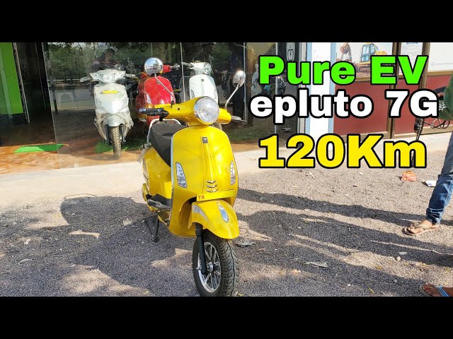 Pure EV epluto 7G Electric Scooter 2023 120Km