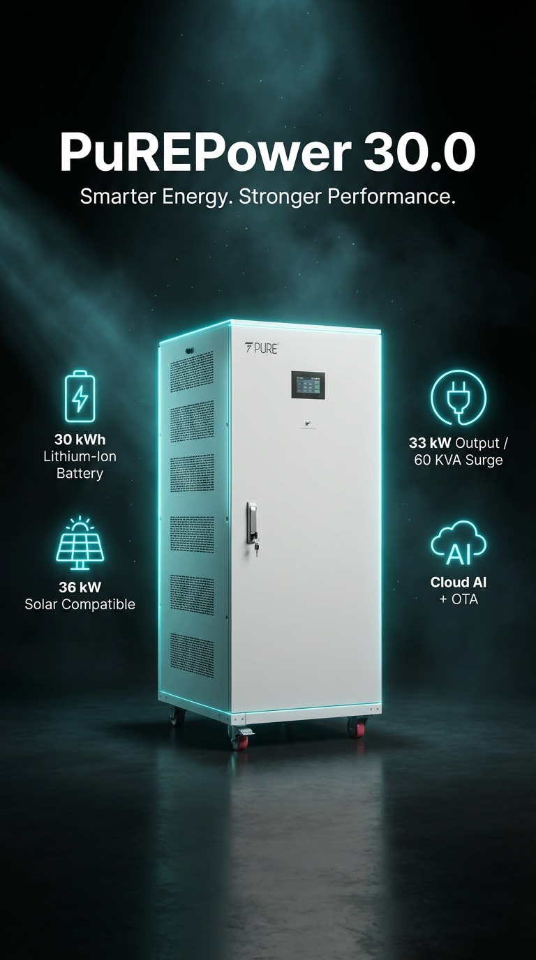 PuREPower 30.0 — India’s First Truly Next-Gen Smart Energy Backup Product